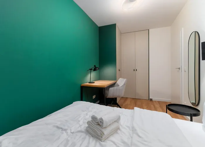 12th Floor With The River View By Bookinghost Apartamento Wrocław